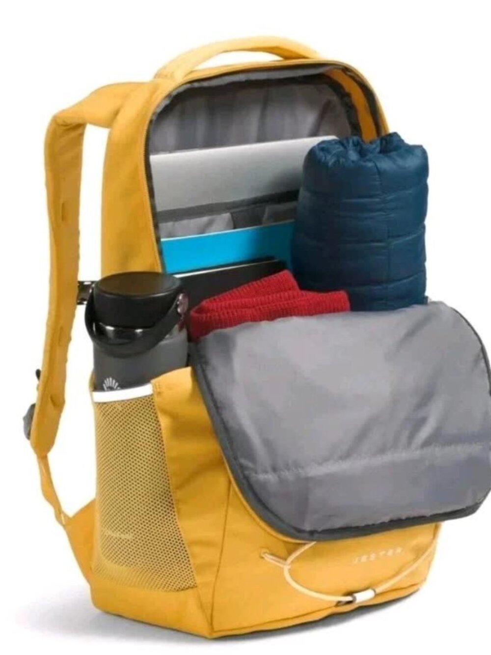 The North Face Jester Everyday Laptop Women Backpack Pale Amber/Mine 27L - Picture 3 of 8